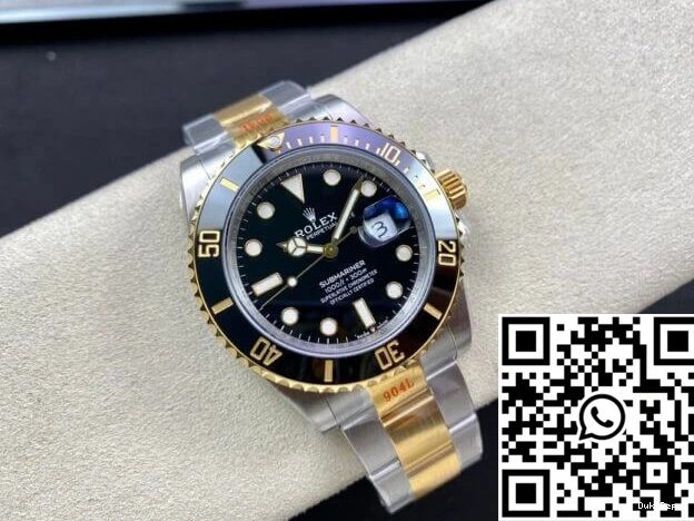 VS Factory 41MM Black Rolex Bezel M126613LN-0002 Submariner 0820